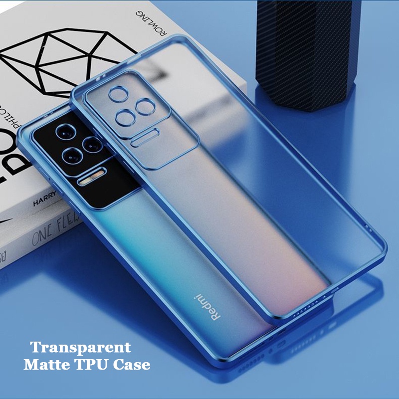 Ốp Điện Thoại TPU Trong Suốt Có Túi Khí Bảo Vệ Ống Kính Máy Ảnh Cho Xiaomi Redmi K40S K50 K30S Pro
