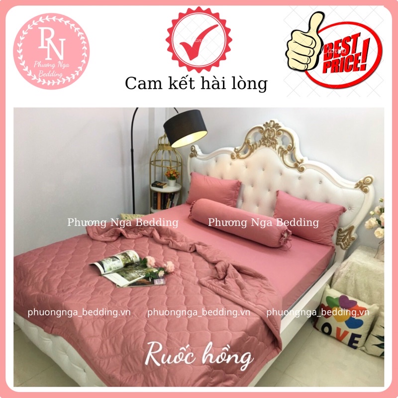 Áo gối thun lạnh Hàn Quốc 1 màu cao cấp