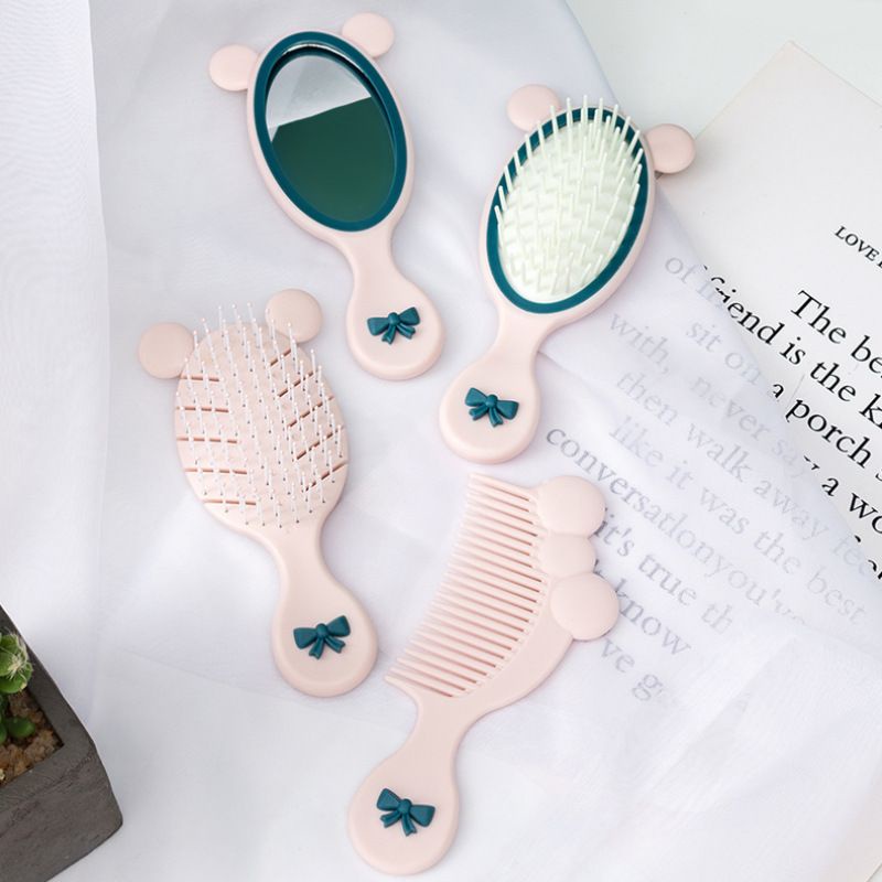 Bộ lược và gương 4 món sang trọng tiện lợi,,,