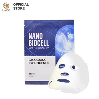 Mặt nạ dừa tươi Nano Biocell Laco Mask Pycnogenol set 6 miếng