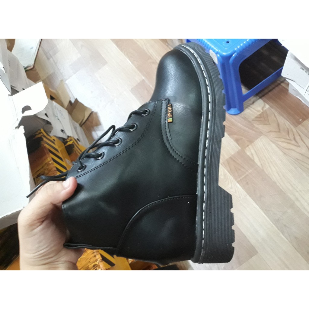 Giày Bốt Dạng Dr Cá Tính G005 Màu Đen [Có Hình Thật] | BigBuy360 - bigbuy360.vn