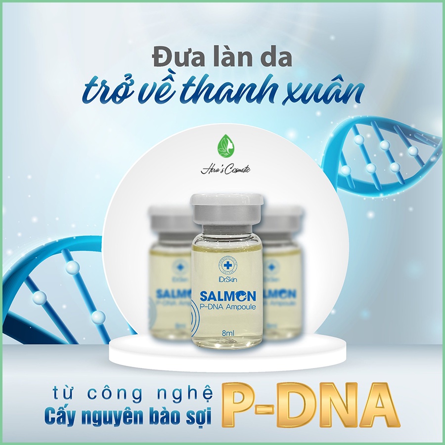 Tế bào gốc DNA cá hồi Idr skin_salmon PDNA Ampoule giúp căng bóng,trẻ hóa da