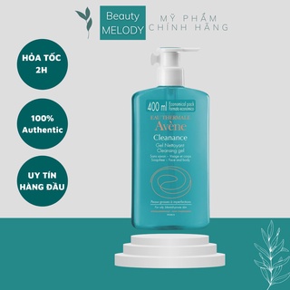 Sữa rửa mặt dành cho da dầu mụn dạng gel Avene Cleanance Cleansing Gel -SỮA RỬA MẶT AVENE 100%