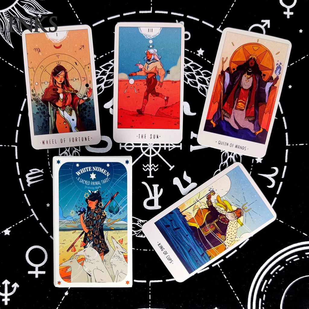 Bộ bài Tarot bản tiếng anh màu sắc tươi sáng | BigBuy360 - bigbuy360.vn