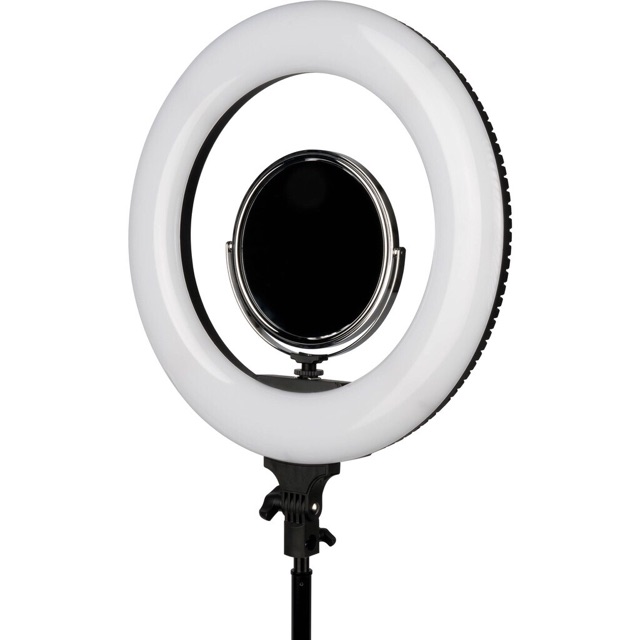 Gương Soi 2 Mặt Cao Cấp Nắp Đèn LiveStream Xoay 360 Độ