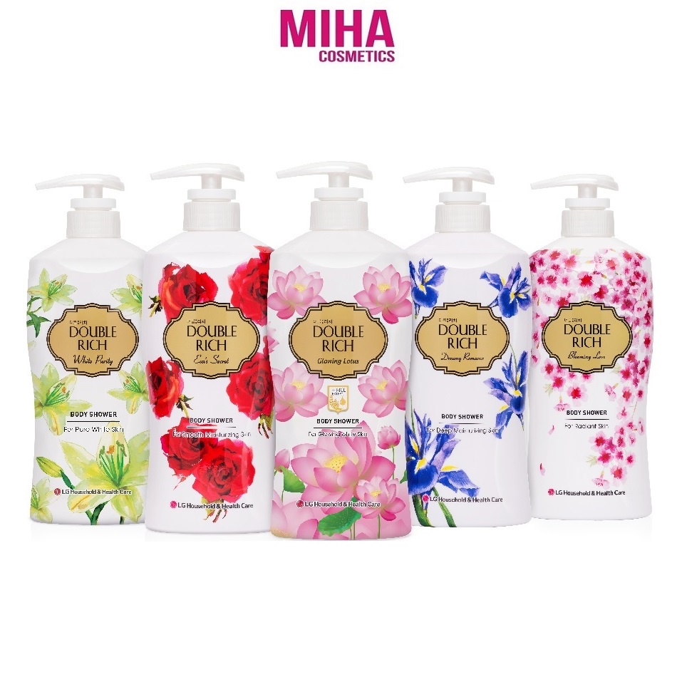 Sữa Tắm Hương Hoa Double Rich 550G