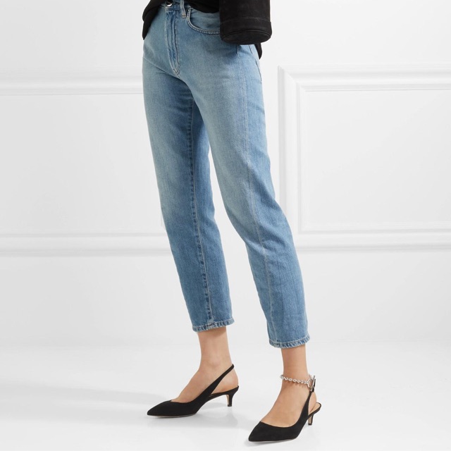 Giày slingback Sam Edelman xuất Mỹ gót 5cm (da thật, chuẩn store hãng kèm ảnh thật)