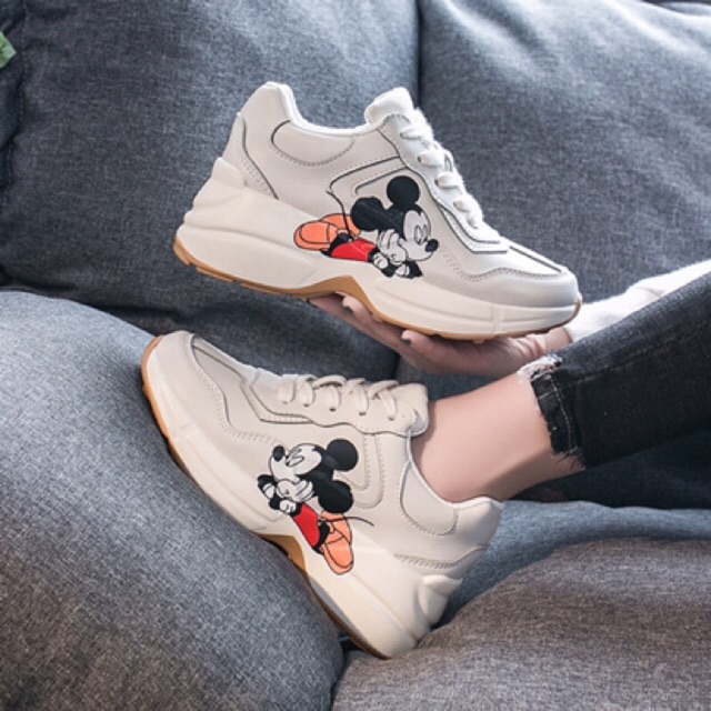 Giày sneaker mickey cực hot (video+ảnh thật)