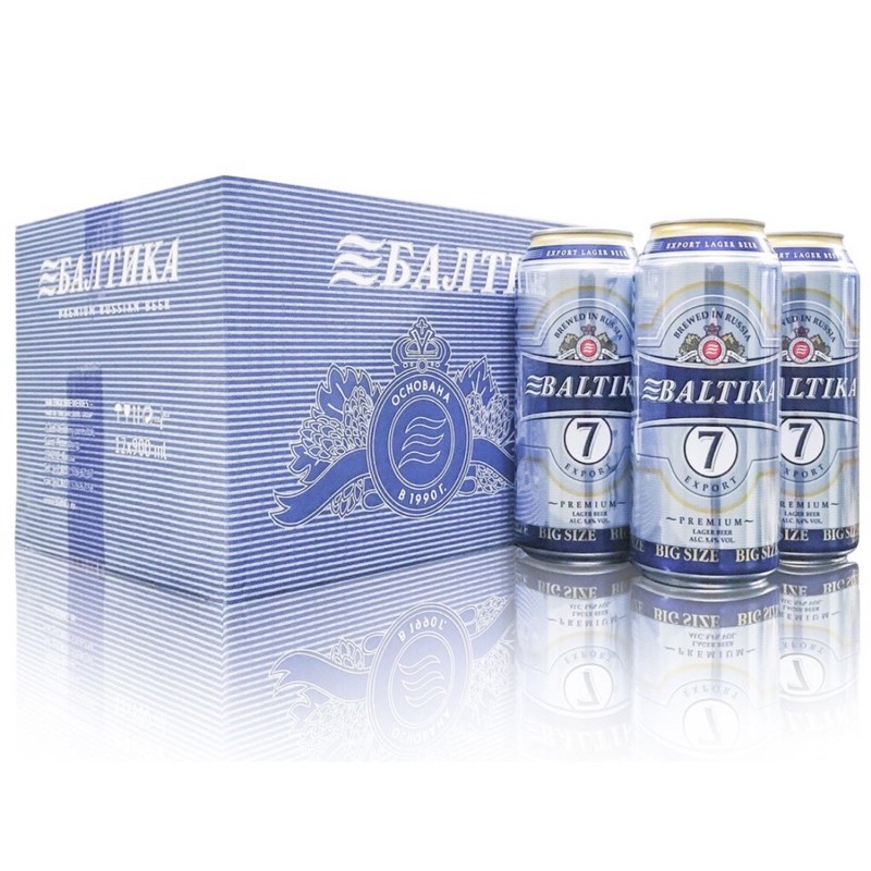 Bia Baltika số 7 900ml/lon 12 lon/thùng | Shopee Việt Nam