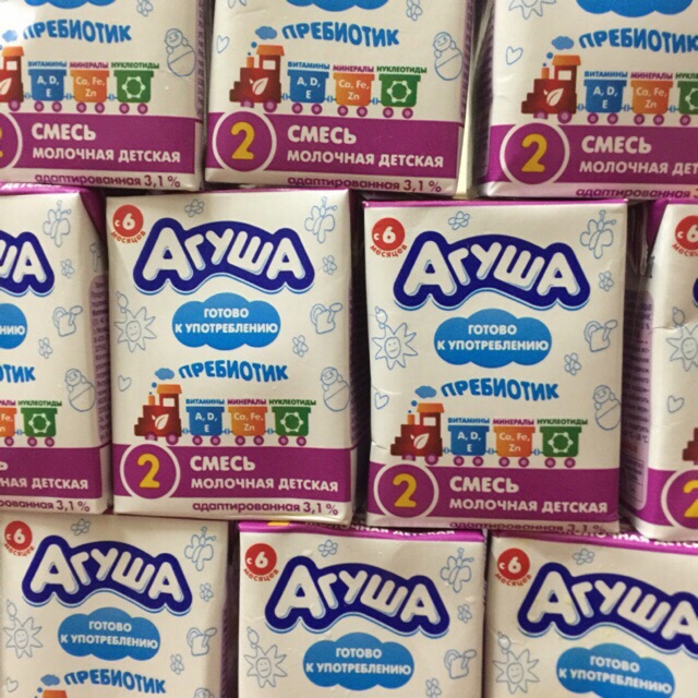 Sữa công thức Agusa 0+ và 6+