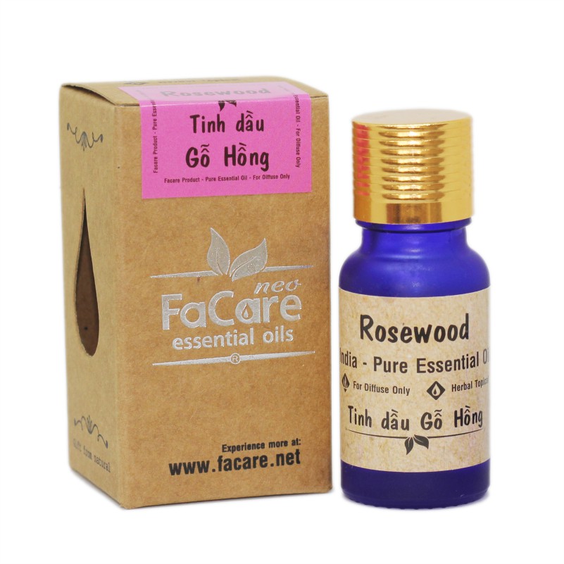 Tinh dầu thiên nhiên Facare Essential Oil 10ml (Vỏ Bưởi - Gỗ Hồng - Chanh Sần)