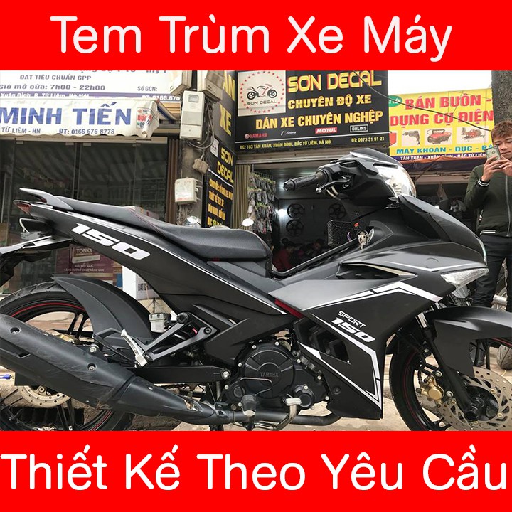 Tem Trùm Xe Exciter 150
