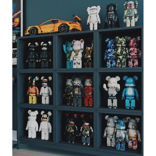 [VIDEO TỰ QUAY] Tượng, Mô Hình Để Bàn Bearbrick Bape Multicolour 25 400% Trang Trí Phòng Khách, Phòng Làm Việc
