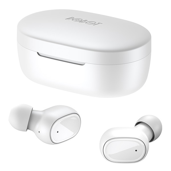 Tai Nghe Không Dây True Wireless ROBOT Airbuds T20 Bluetooth 5.0 - Hỗ Trợ Kháng Nước IPX4 - Bảo Hành 12 Tháng 1 Đổi 1