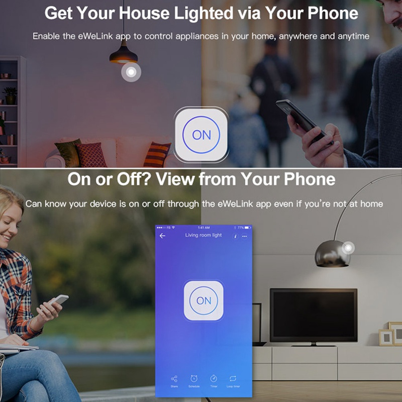 Mimgo For Sonoff MINI DIY Smart Home WiFi Wireless Switch control for Alexa/Google New | BigBuy360 - bigbuy360.vn