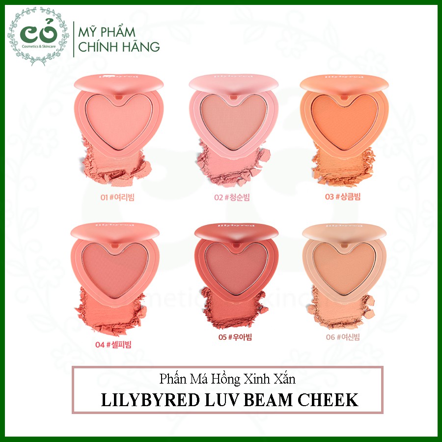 Phấn Má Hồng Xinh Xắn Lilybyred Luv Beam Cheek