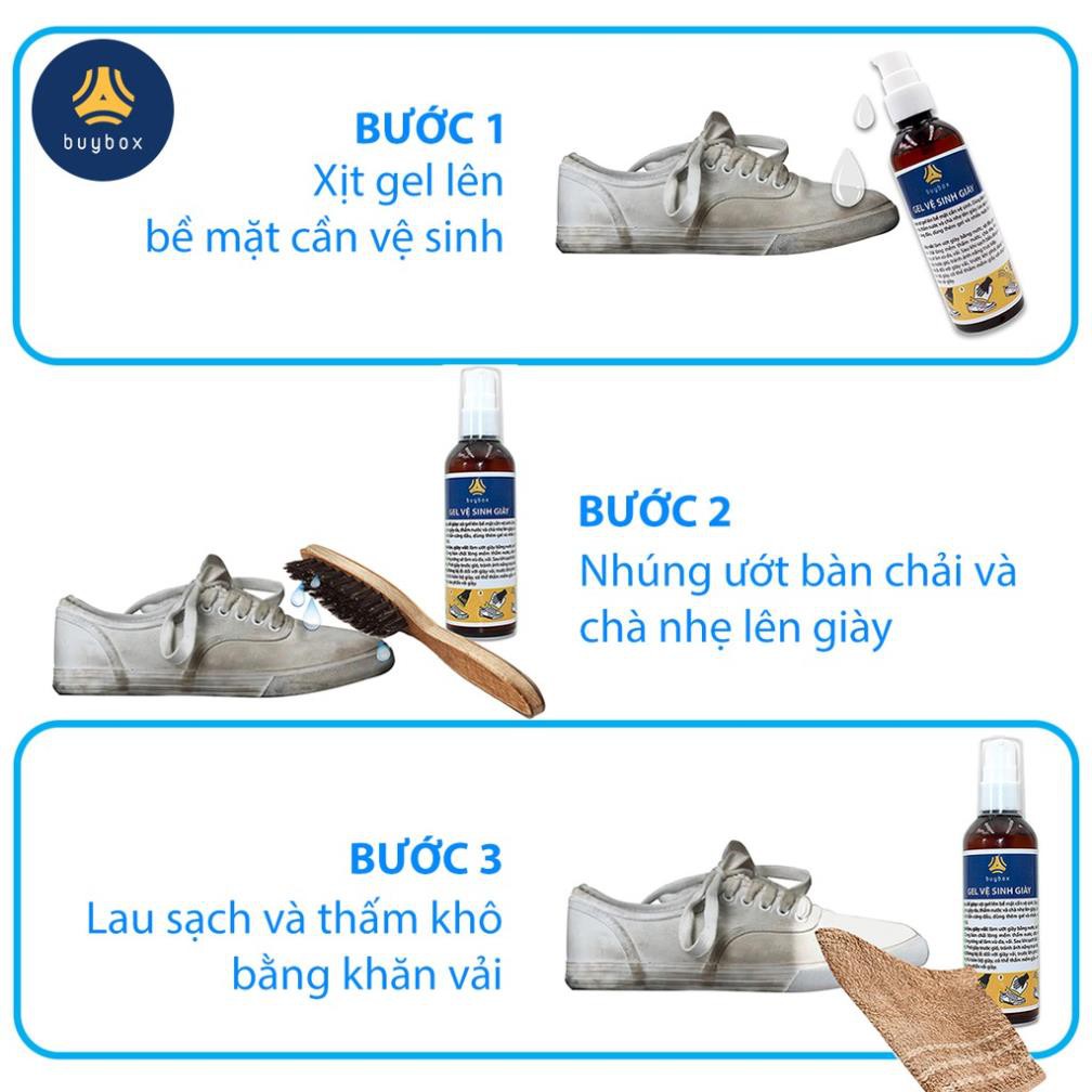 NEW | Bán Chạy | Gel vệ sinh giày và giặt giày (100ml) - buybox - PKBB59 SẴN . 2020 2020 WT * XX