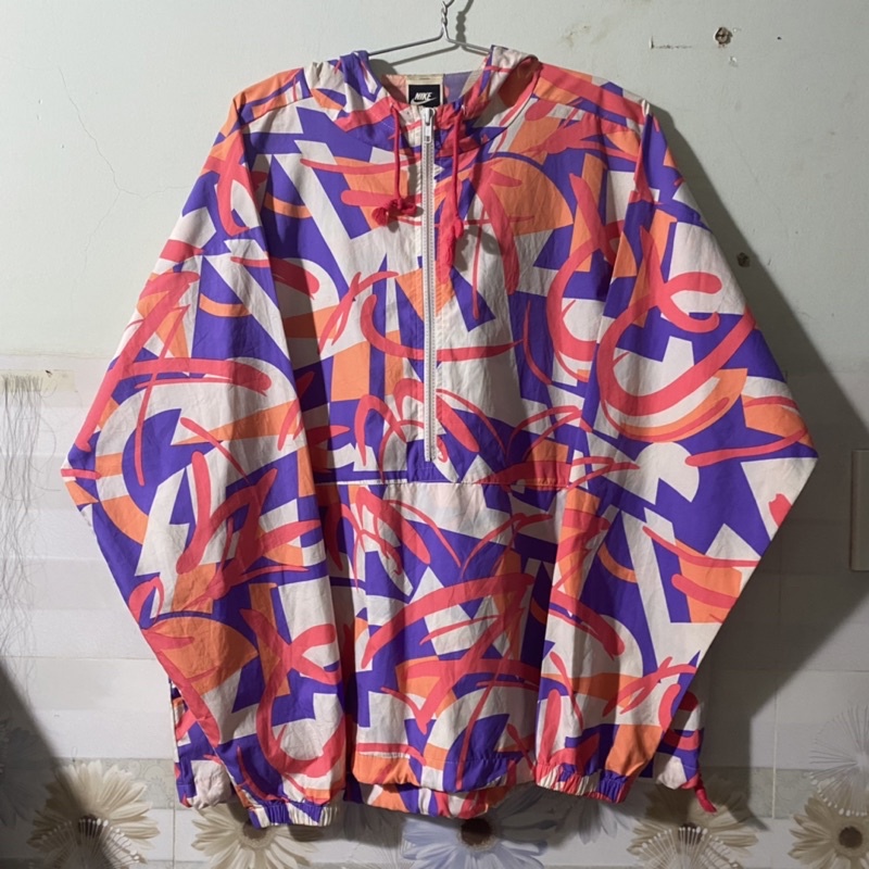 Áo khoác Half-Zip Nike Vintage 90s Nhật Bản