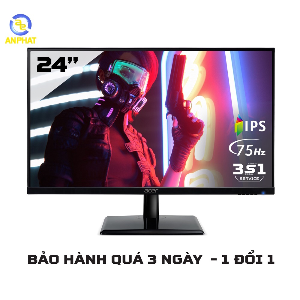 Màn hình máy tính Acer EK241Y 23.8 inch FHD IPS 75Hz - Chính hãng BH 3 năm