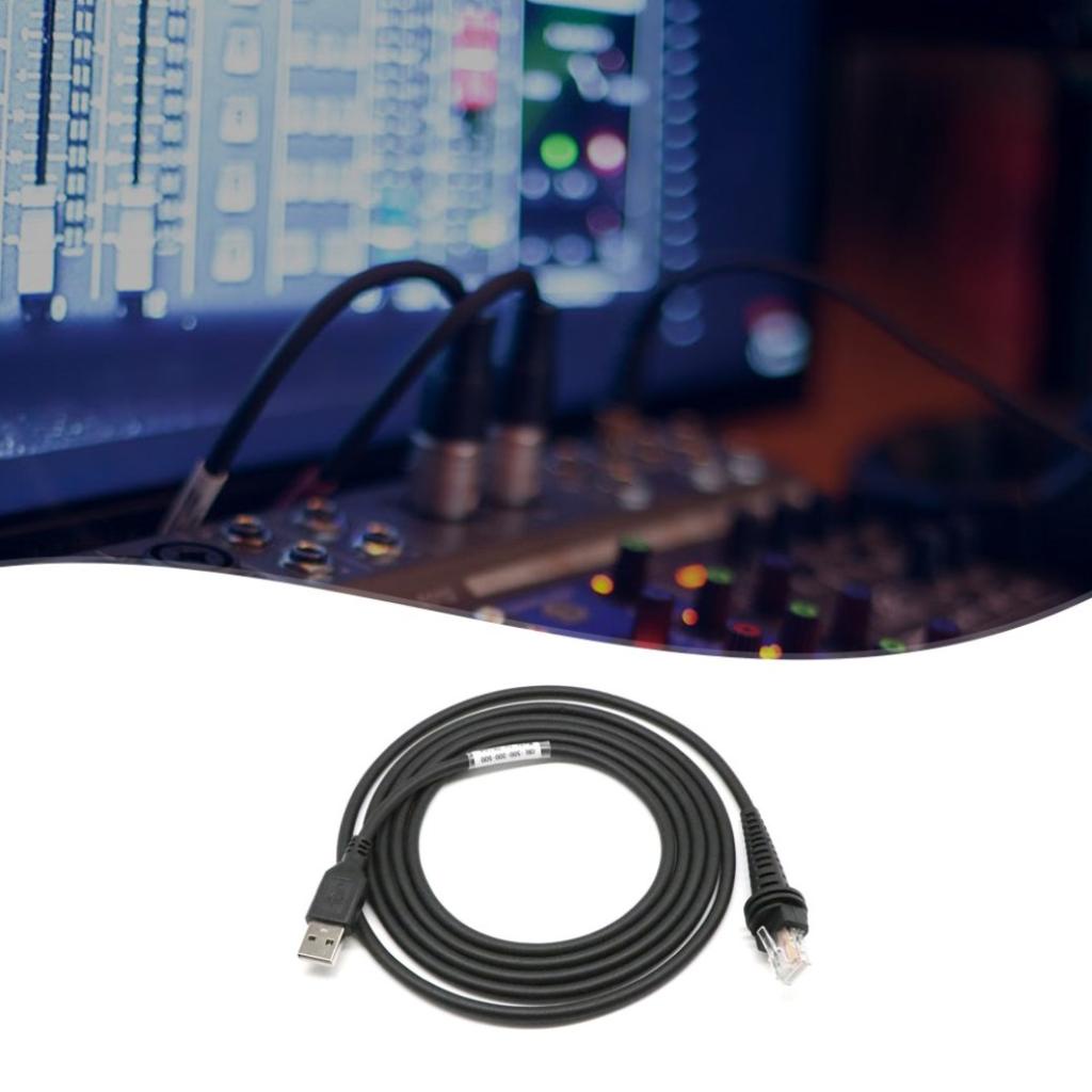 Cáp USB 2M Máy quét mã vạch được thiết kế tinh xảo Bộ chuyển đổi USB chống mài mòn