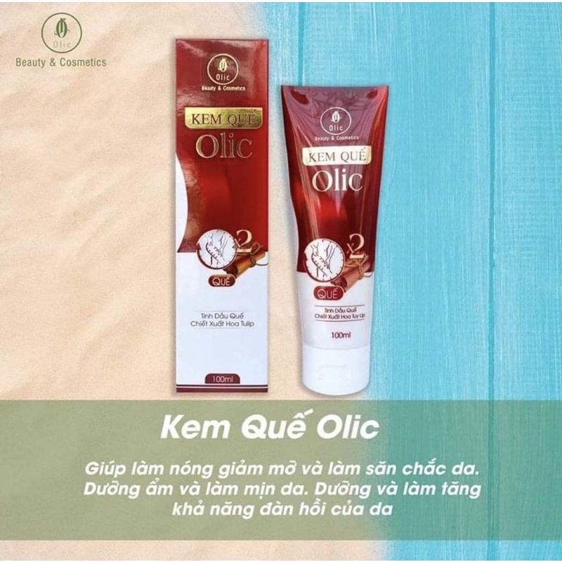 [Chính Hãng] Kem Tan Mỡ Olic Quế