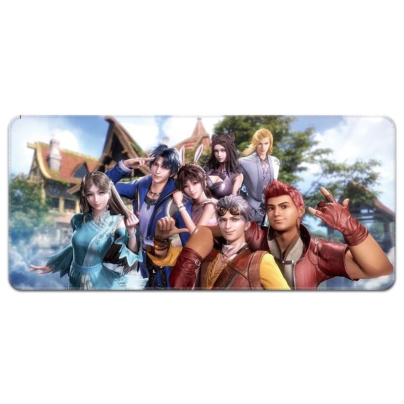 Douluo Mainland Tấm Lót Chuột Và Bàn Phím Cỡ Lớn Họa Tiết Tang San Xiaowu Bibi Dongqianzhuxue