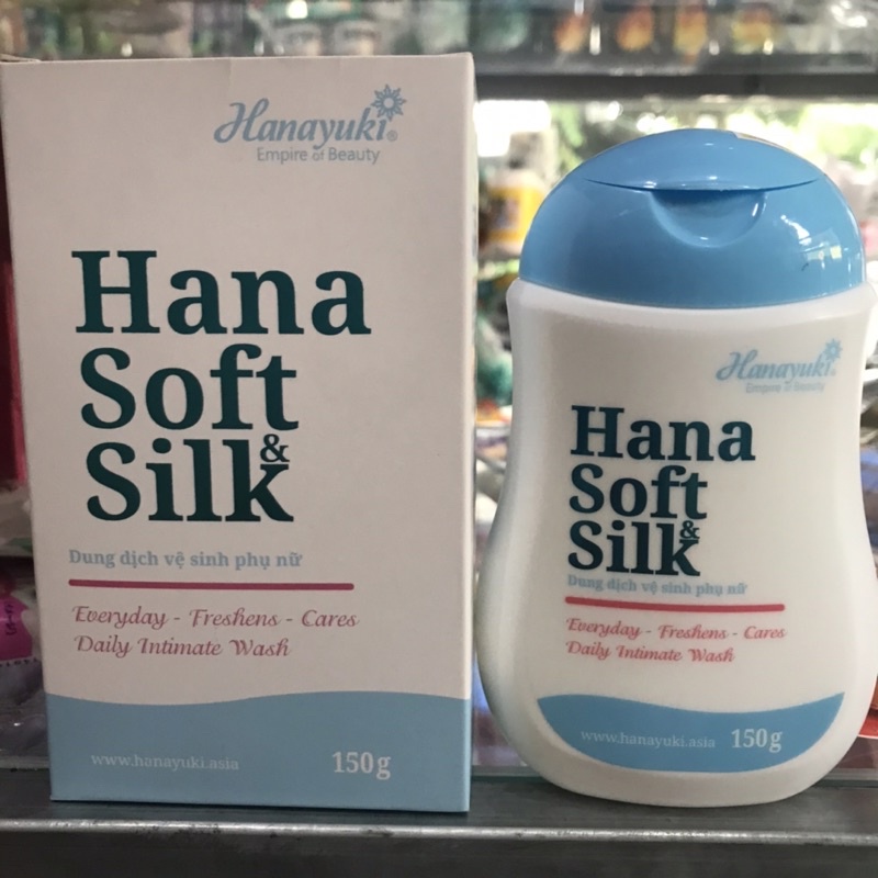 Hana Soft Silk - DDVS -Dung dịch vệ sinh phụ nữ Hanayuki