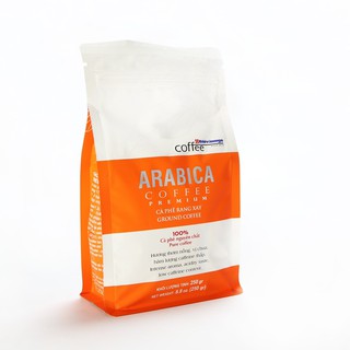 Cà phê rang xay ARABICA 250gram Bùi Văn Ngọ Coffee (bao bì mẫu mới)