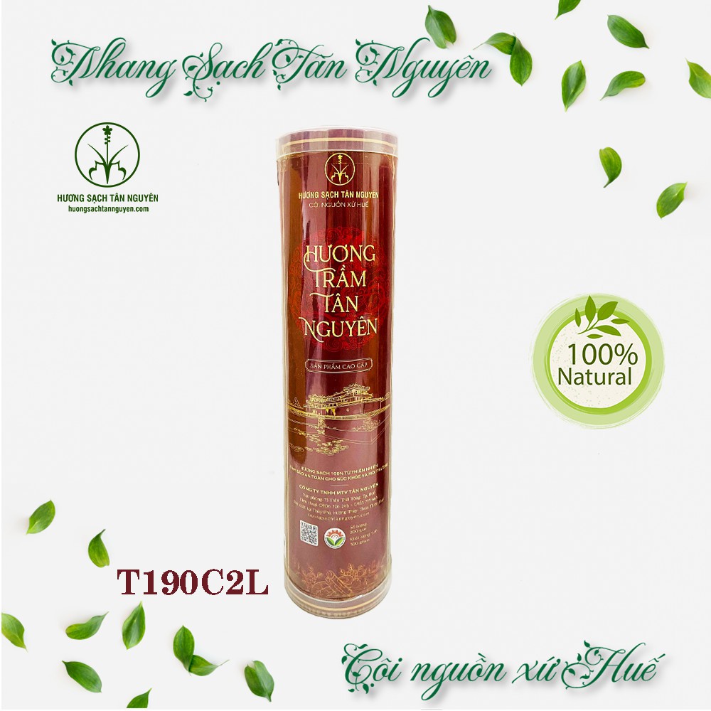 [Mã SRBACK101512 hoàn 20K xu đơn 0Đ] NHANG TRẦM CAO CẤP ống lớn 1kg - Hương sạch Tân Nguyên - T170L - T190C2L