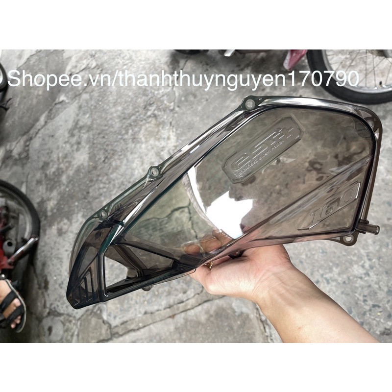 Ốp Pô E VARIO 160 2022->2023 Đời Mới Màu Khói trông Suốt