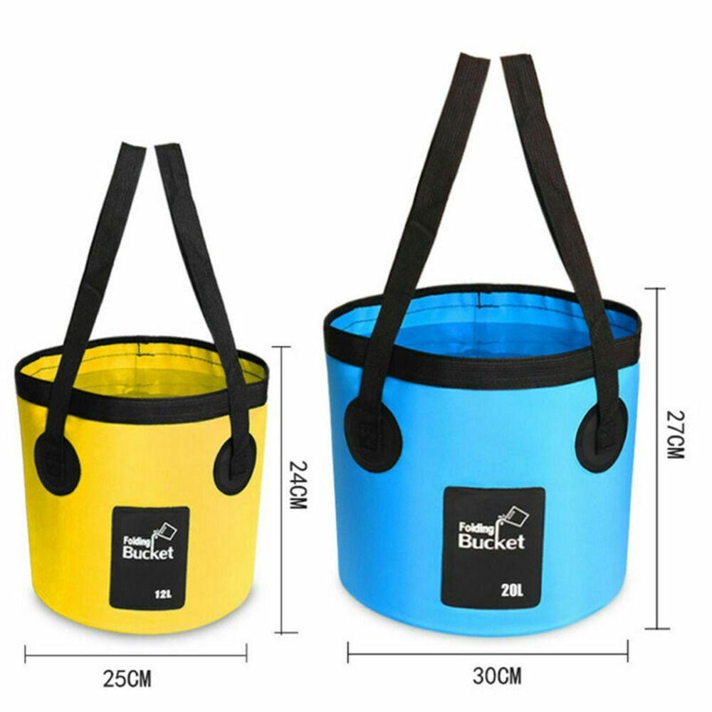 Xô Đựng Nước Có Thể Gấp Gọn Tiện Dụng Khi Đi Câu Cá / Cắm Trại