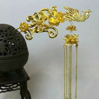 Đôi trâm phượng hoàng cổ trang