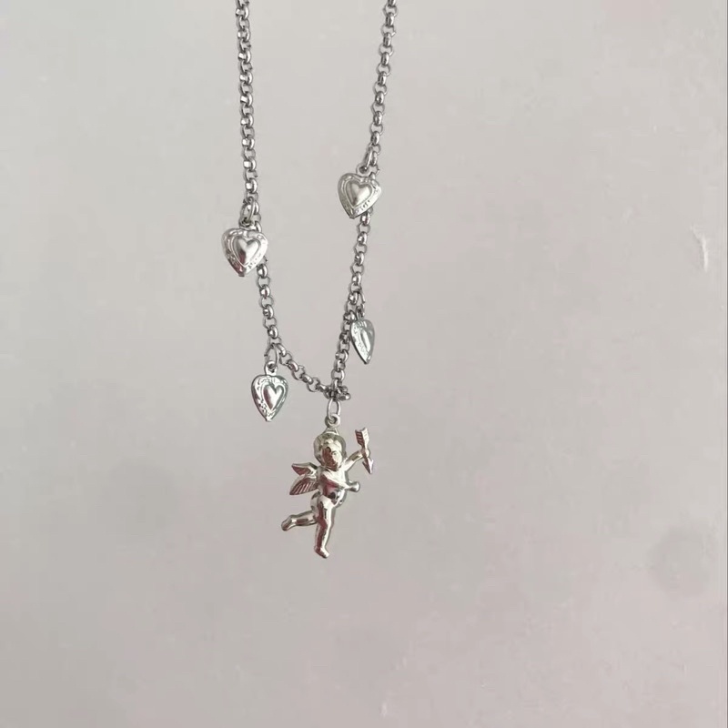 Vòng Cổ Thiên Thần Thép Không Gỉ