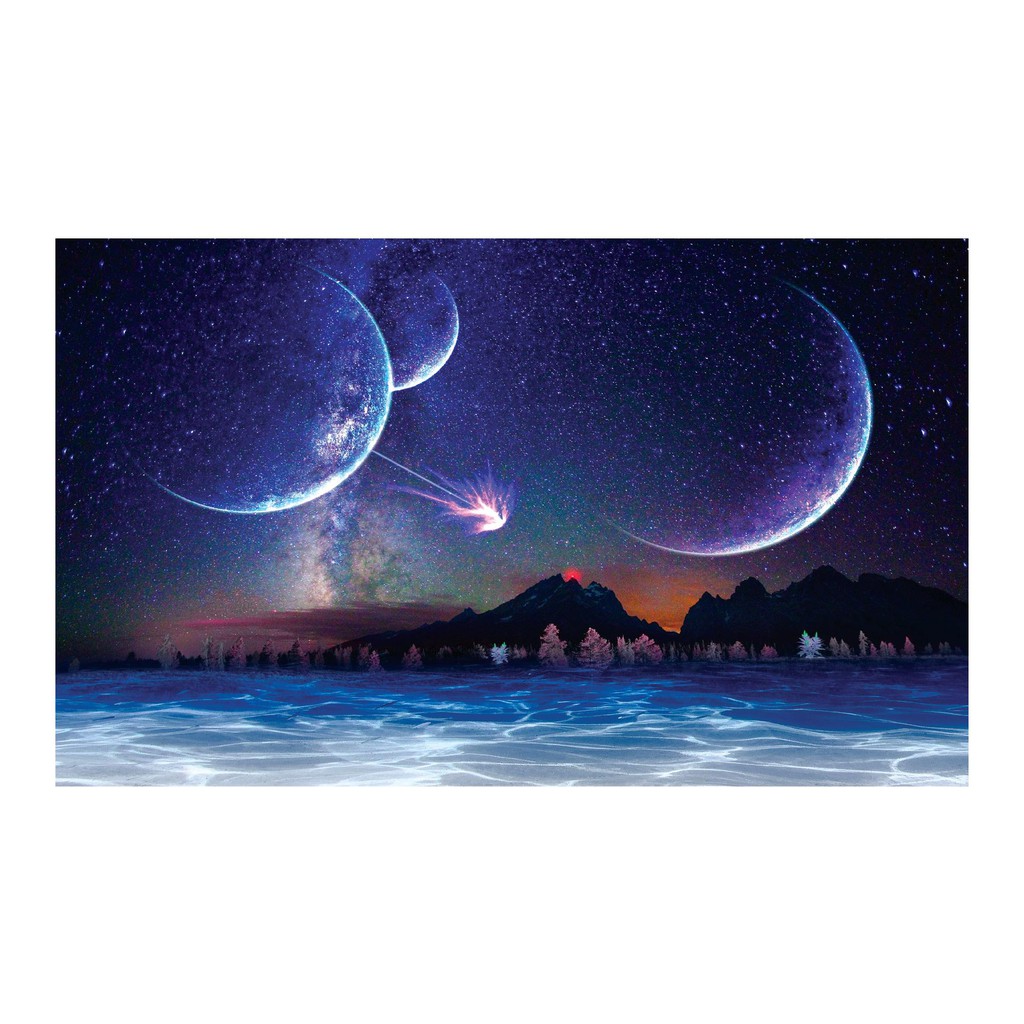 TRANH MẶT TRĂNG DÁN HỒ CÁ NHIỀU KÍCH THƯỚC_THIẾT KẾ NÀNG THƠ