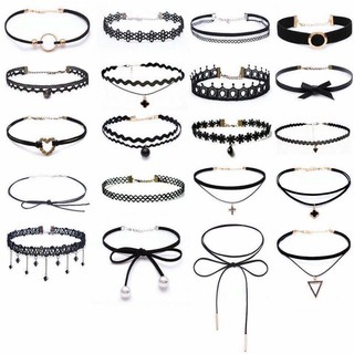 Bộ 12 vòng chocker cực phong cách