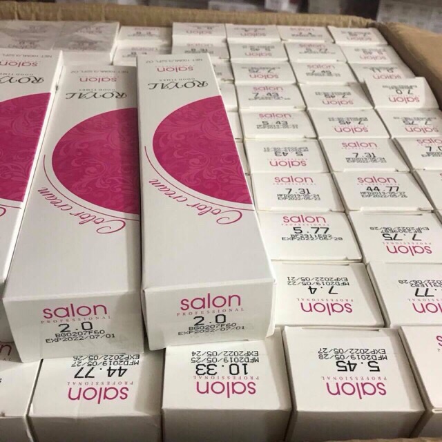 Màu nhuộm thời trang Royal Salon 100ml