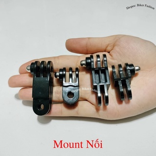 Mount nối đồng trục, trái trục xuôi - ngược phụ kiện cho action camera thể thao, camera hành trình