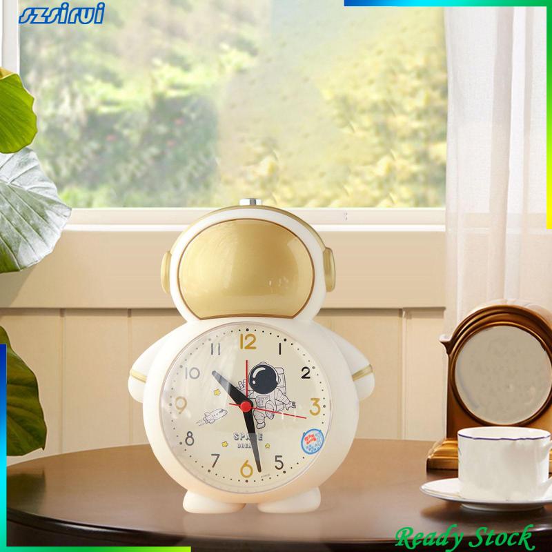 Đồng Hồ Báo Thức Để Bàn Hình Phi Hành Gia Hoạt Hình Dành Cho Trẻ Em