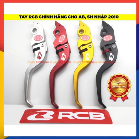 Tay thắng RCB  cho SH 2020 ,EX 135,EX 150, SH, NVX, WINNER, WINNER X ,MSX, AIRBLADE, VISION (FULL BOX CHÍNH HÃNG RCB)