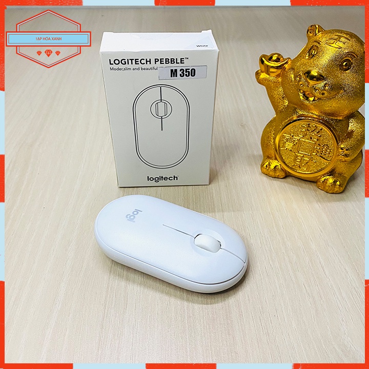 Chuột Máy Tính Bluetooth Không Dây Logitech M350 Pebble Chuột Vi Tính Laptop Pc Sillent Gaming