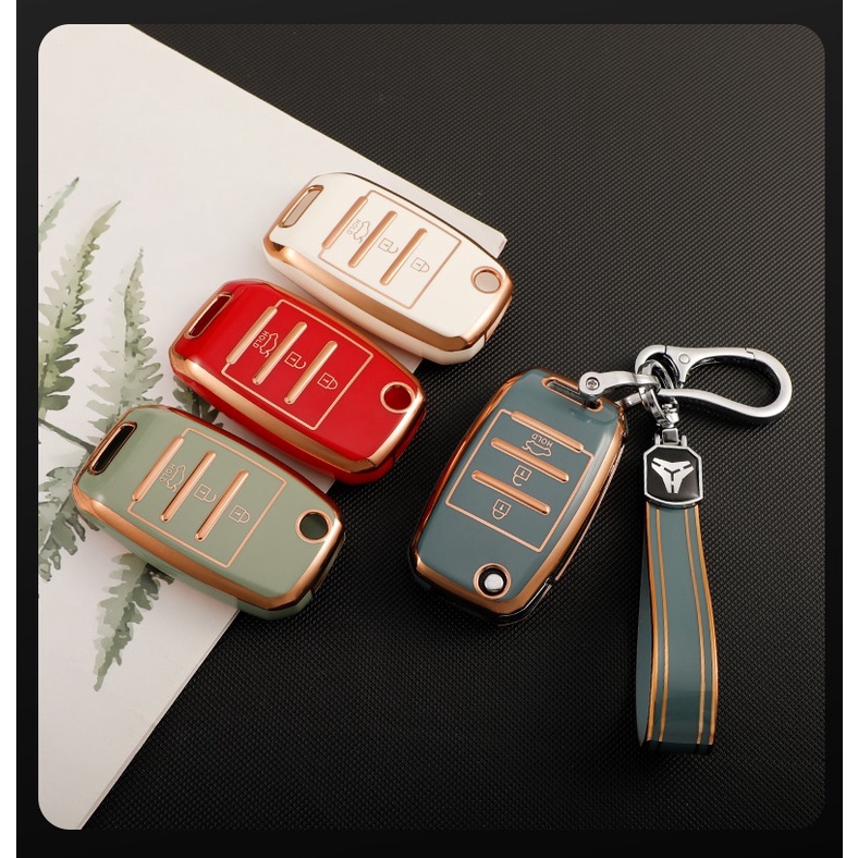 Ốp chìa khoá TPU sang trọng dành cho xe KIA SELTOS, KIA SONET, KIA MORNING, KIA SOLUTO, KIA RONDO...