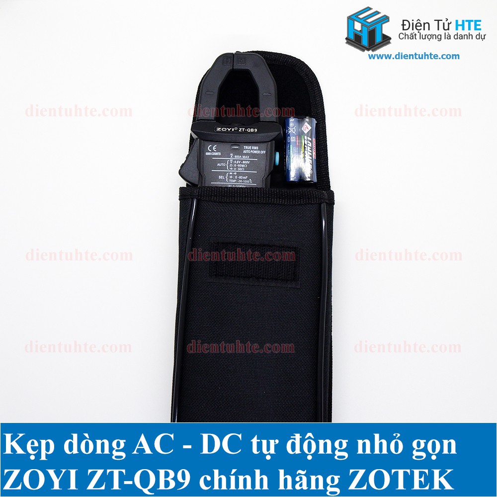 Kẹp Dòng Vạn Năng AC-DC Tự Động ZOYI ZT-QB9 Chính Hãng