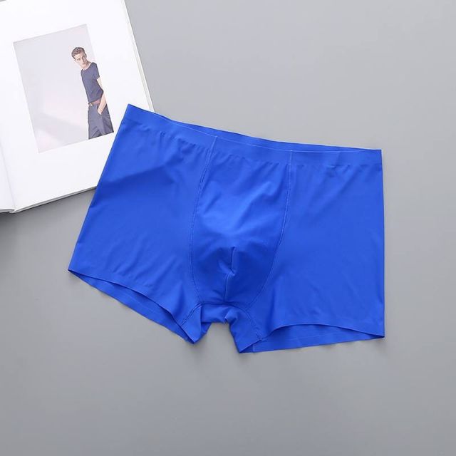 Quần Lót Nam thun lạnh boxer màu trắng, Quần Sịp Nam thun Lạnh Cao Cấp