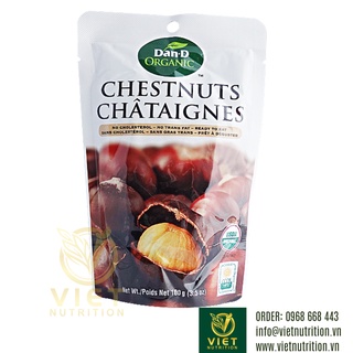 Hạt dẻ tách vỏ Chestnut Organic 100g