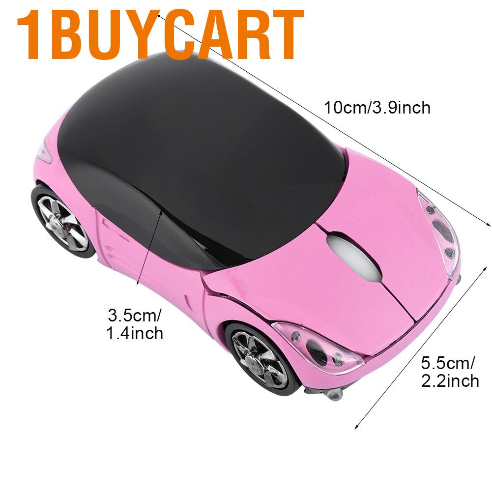 1buycart 2.4GHz Wireless Mouse USB Optical 1600DPI Mice for Tablet Laptop Computer PC MBS