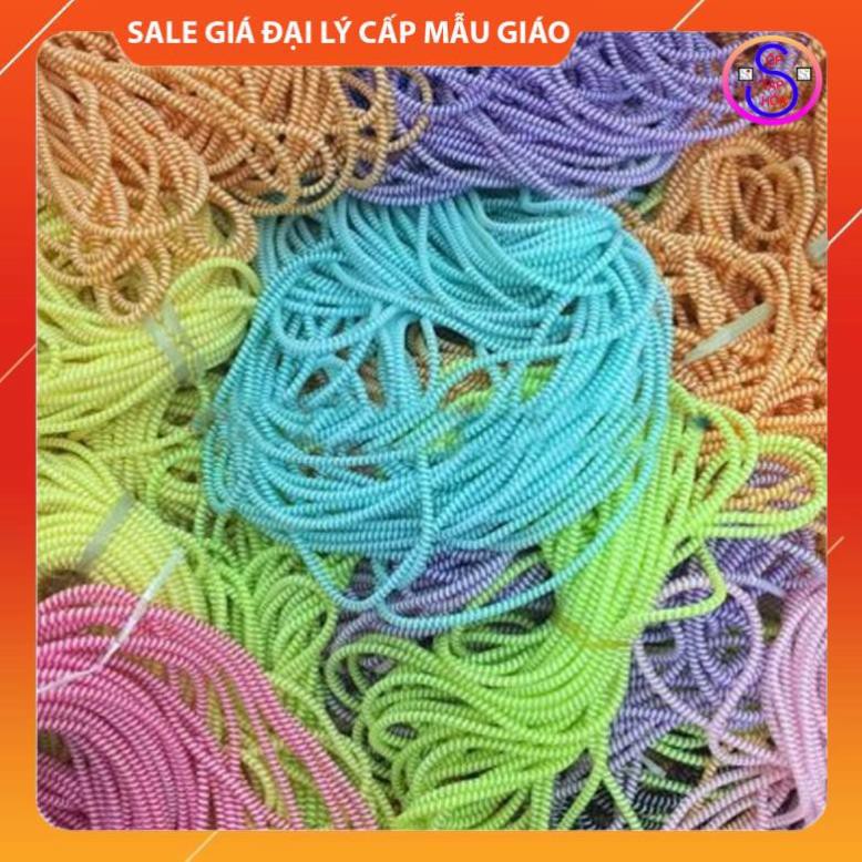 💎FREESHIP💎 combo 10 Dây quấn 2 màu bảo vệ cáp sạc và tai nghe điện thoại giá rẻ