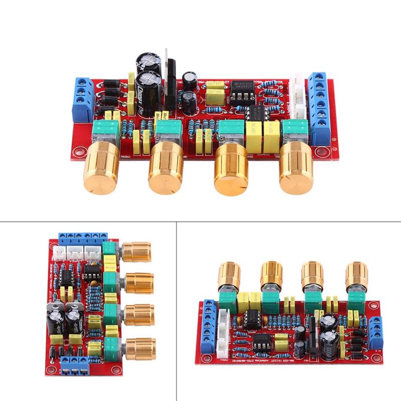 Mạch điều khiển khuếch đại NE5532 AC 12V OP-AMP HIFI thiết kế tiện lợi