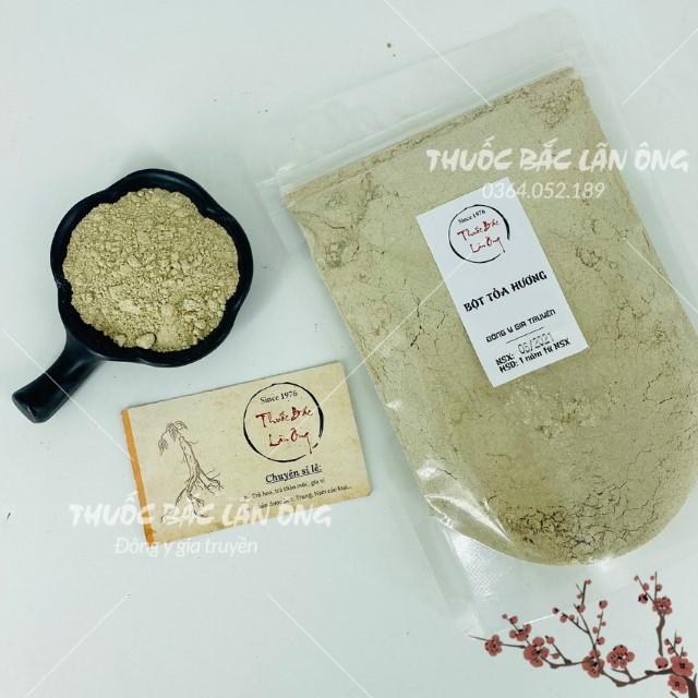 Bột Tỏa Hương Cơ Thể 1kg (Bột Huân Thảo/Cảo Bản/Bạch Chỉ)