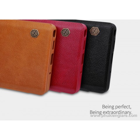 Bao da Nillkin Qin cho Samsung Galaxy Note 10 / Note 10 Plus
