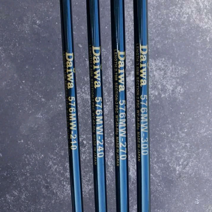 Cần câu Daiwa 576 Chuyên bạo lực, Khoen - thân cần to khỏe